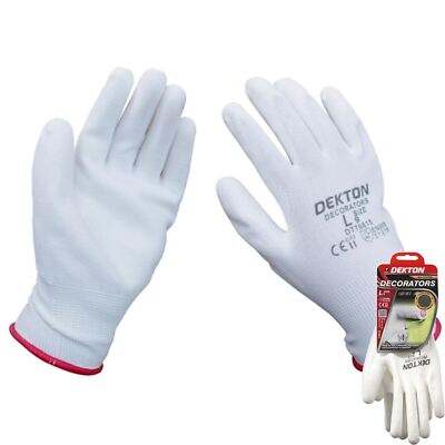 Dekorateure PU beschichtete Arbeitshandschuhe High Grip Handschuh 1 Stück 6 Stück oder 12 Stück DT70814
