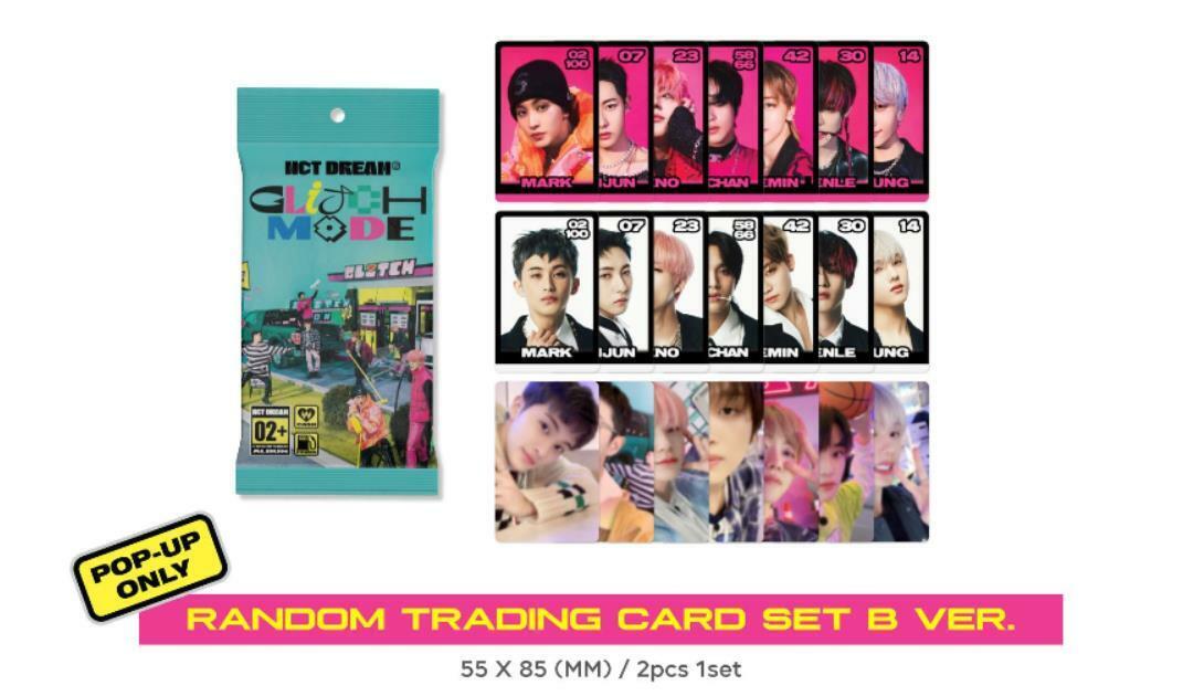 NCT DREAM GLITCH MODE ARCADE CENTER POP-UP MD RANDOM TRADING NCT DREAM GLITCH MODE ARCADE CENTER POP-UP MD RANDOM TRADING