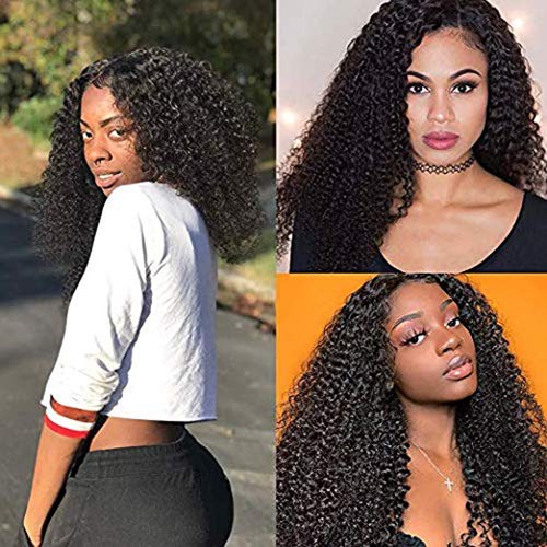 Peruvian Curly Human Hair Wig Glueless Lace Front Human Hair - Picture 10 of 39