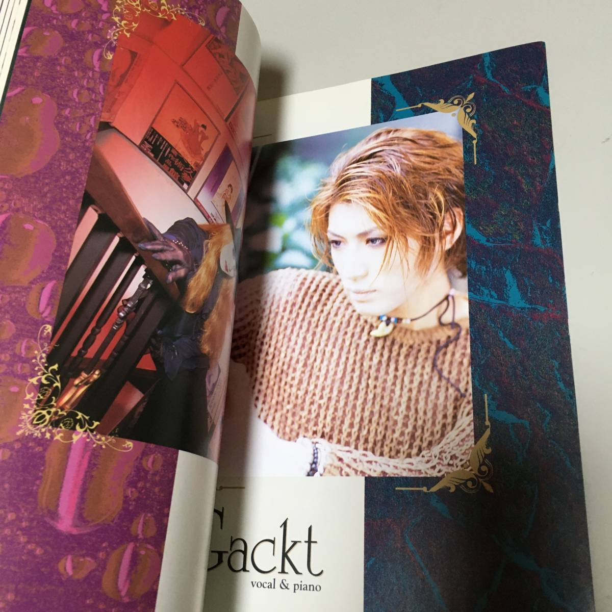 Rare Malice Mizer Gackt Tanbi Jikken Kakumei 1998 Photo