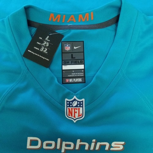 Miami Dolphins Nike Blank Jersey Men's Large - Picture 7 of 7