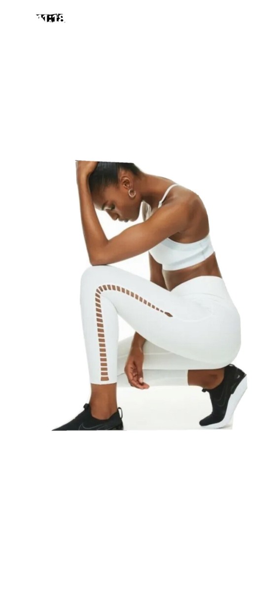 Nike Women's Sculpt Hyper Studio 7/8 Training Tights Sz Small White BQ8633  100 | eBay