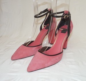 pink evening heels