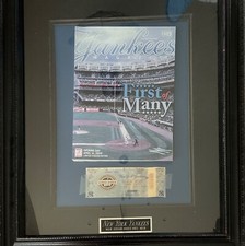 NY YANKEES New Stadium Opening Day Program and Memorabilia Lot