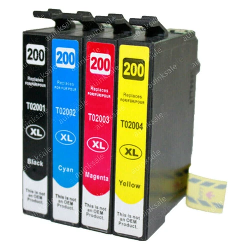 12X Non-OEM T200XL 200 xl Ink Cartridge For Epson xp200 xp400 100 wf2530 wf2510 - Picture 6 of 6