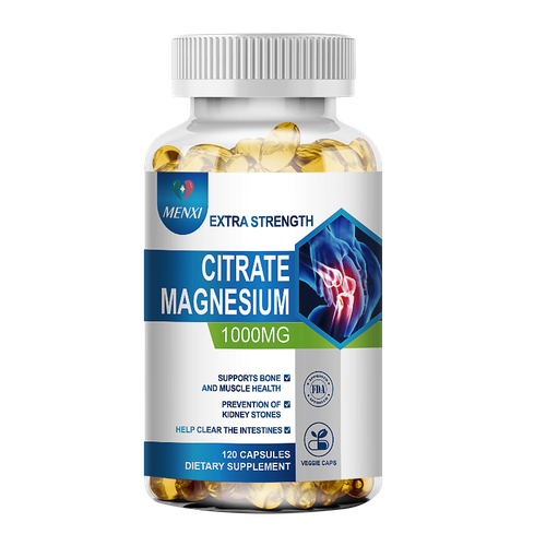 NEW Magnesium Citrate Capsules 1000mg Per Serving - Highest Potency 120 Capsules - Picture 12 of 12