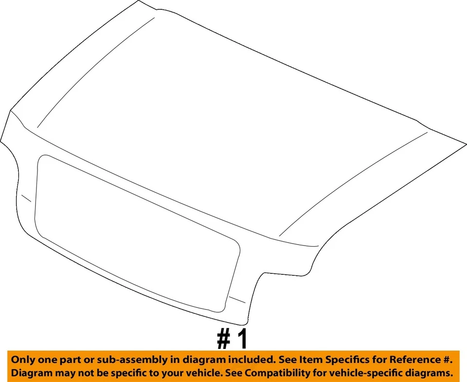 Used Hood fits: 2005 Infiniti QX56 Grade A Foto 4 de 4