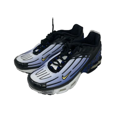 Nike Air Max Plus 3 Tuned TN - Black/Blue - CD6871-001 - Sz: 5Y / 6.5 Women