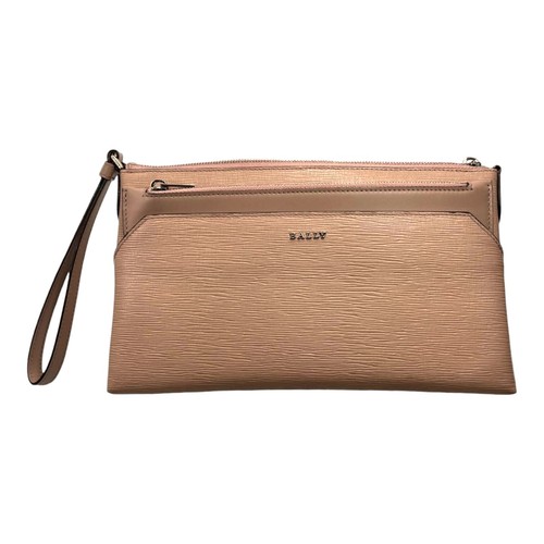 Bally Leddon 6219398 Ladies Nude Wrislet Clutch Calf Embossed MSRP $625 - Picture 3 of 8