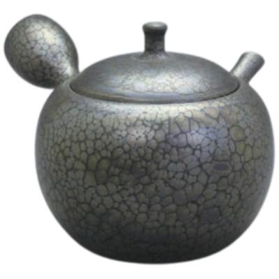 Teapot Kyusu Tokoname - SHORYU - Gray - 280 ml cc - Ceramic Mesh - Plain