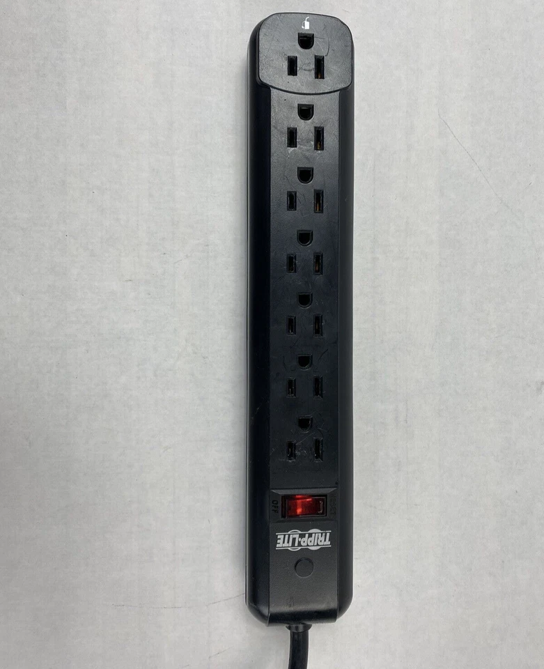 Tripp-Lite PS725B 25FT Surge Protector 7 Outlet Power Strip Tested - Image 2 of 4