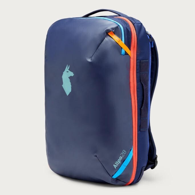 Nuevo paquete de viaje marítimo Cotopaxi Allpa 28L