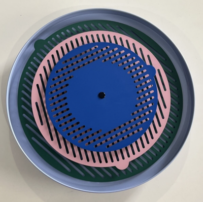 IKEA TESAMMANS 105.689.78 Multicolor 8.25-Inches 21-cm Wall Clock