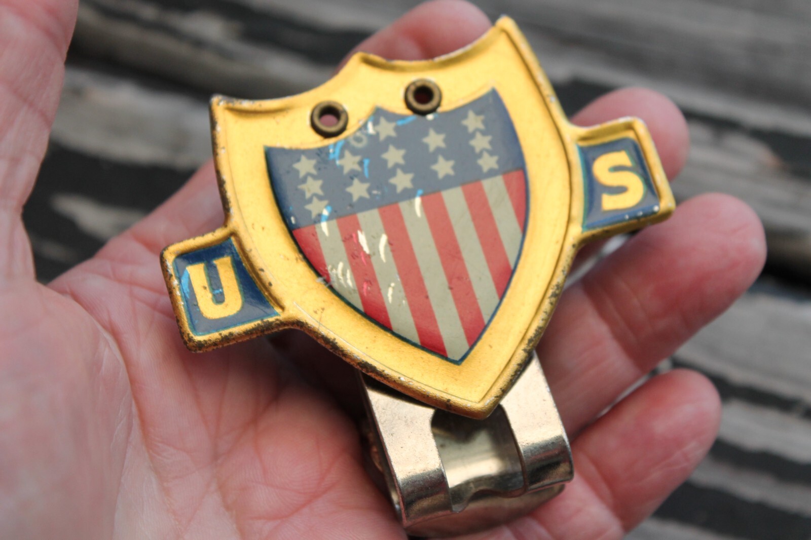 NOS 1940s Antique WW 2 License plate Topper Vintage Chevy Ford 1 eBay