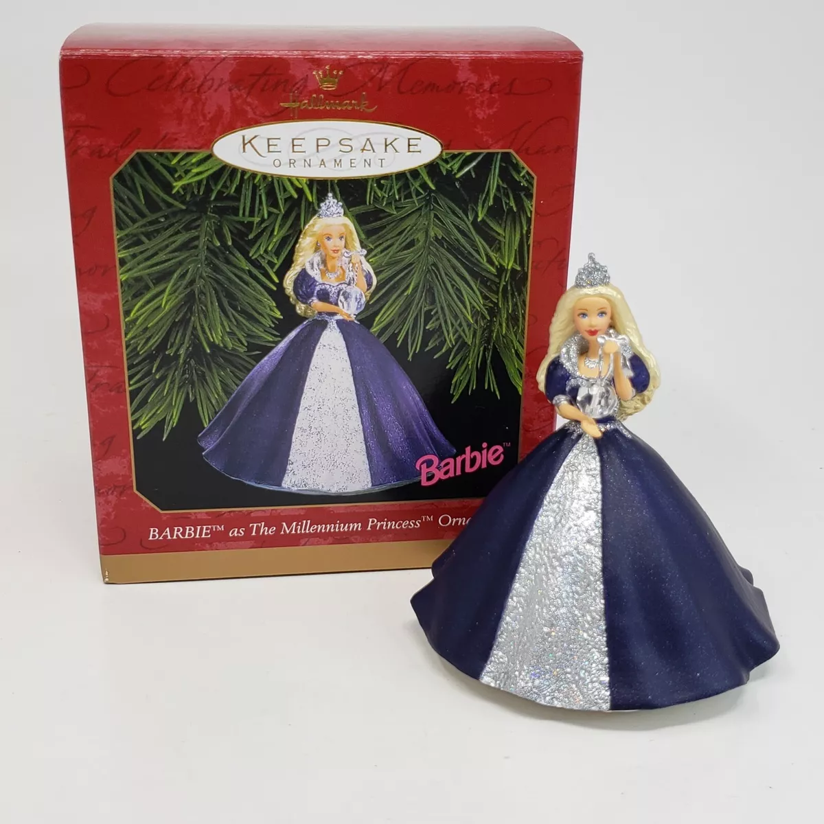 VINTAGE 1999 HALLMARK MATTEL MILLENNIUM PRINCESS BARBIE DOLL