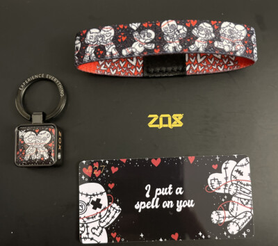 zox Armband & passender Schlüsselanhänger (Zox Lock) I PUT A SPELL ON YOU **RAR*Voodoo*-