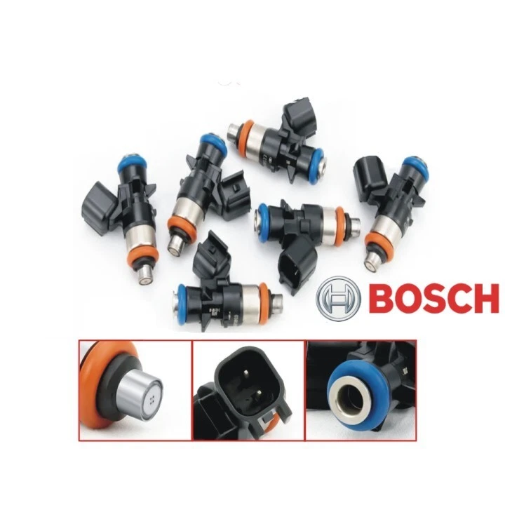 NUEVO inyectores de combustible Bosch x6 para Dodge Grand Caravan 2011-19 3,6 L V6 #0280158233 Foto 3 de 4