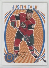 2013-14 O-Pee-Chee Retro Justin Falk #492 2z7