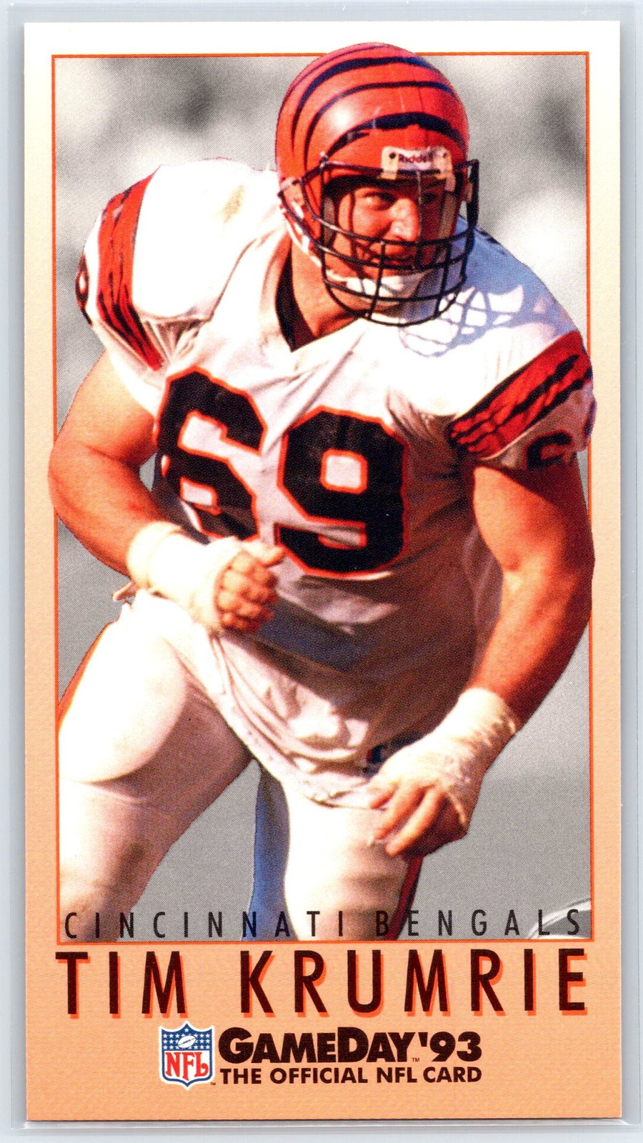 1993 GameDay Tim Krumrie Cincinnati Bengals #443