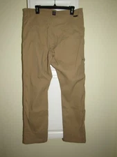 ATG by Wrangler Khaki Beige Synthetic Utility Kelp Pants Mens Size 38x30