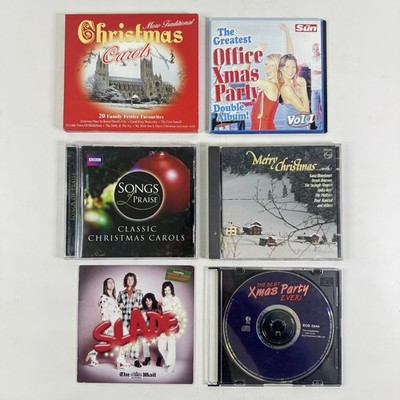 7x CD Christmas Bundle Classic Traditional Carols Slade Best Xmas Office Party