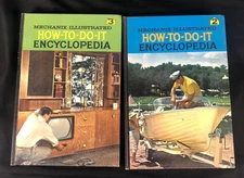 Mechanix Illustrated How-To-Do-It Encyclopedia Vol. 2 & 3  1961 Golden Press