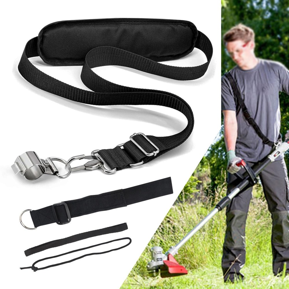 Universal Shoulder Strap for Trimmer Blower Weed Eater Comfortable Adjustable Support