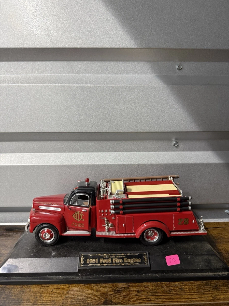 Camion De Pompiers Ford F.D.N.Y 1951 - Golden Wheel 1/25 - Diecast - Occasion
