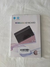 Wireless Bluetooth Keyboard For Windows Android iOS PC Phone Tablet Universal US
