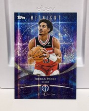 2025-26 Topps Midnight Basketball Jordan Poole Moon Beam #30 SP 1:19