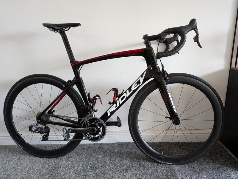 Ridley Noah Fast Carbon - Medium Frame, SRAM Red  12-Spd, CRV 500 Carbon Wheels