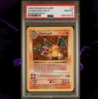 Charizard 4/102 Base Set Holo Pokémon PSA 8-new!
