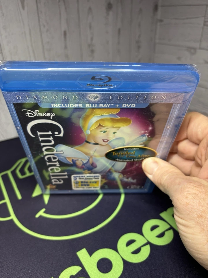 Disney Cinderella Diamond Edition Blu-ray + DVD 2-Disc Combo – Factory Sealed - Image 2 of 4