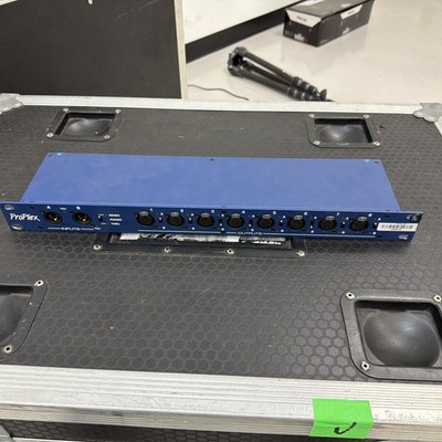 TMB ProPlex DMX512 Opto-Splitter 2x8 (2x 5-Pin XLR In, 8x Out) PPDDS285