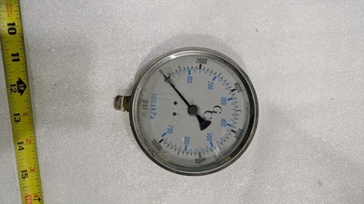 GIC PSI 0-10000  100-700 KPA PRESSURE GAUGE 