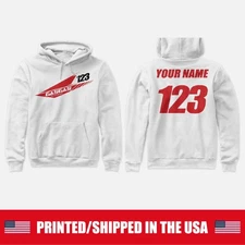 CUSTOMIZED GASGAS FACTORY RACING MOTOCROSS HOODIE YOUR NAME AND NUMBER MC