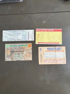 4 x Manchester v Celtic Testimonial and Friendly Tickets