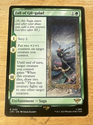 Fall of Gil-galad NM/M Lord of the Rings MTG Magic Card