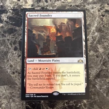 Sacred Foundry R Guilds of Ravnica 254 NM