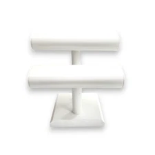 2 Tier Bracelet Holder Stand, Bangle Watches Display, Leather Bracelet Jewelry