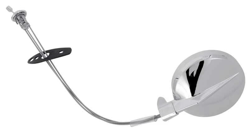 For Dodge Charger 66-70 Driver Side Manual View Mirror Non-Heated, Non-Foldaway Foto 2 de 4