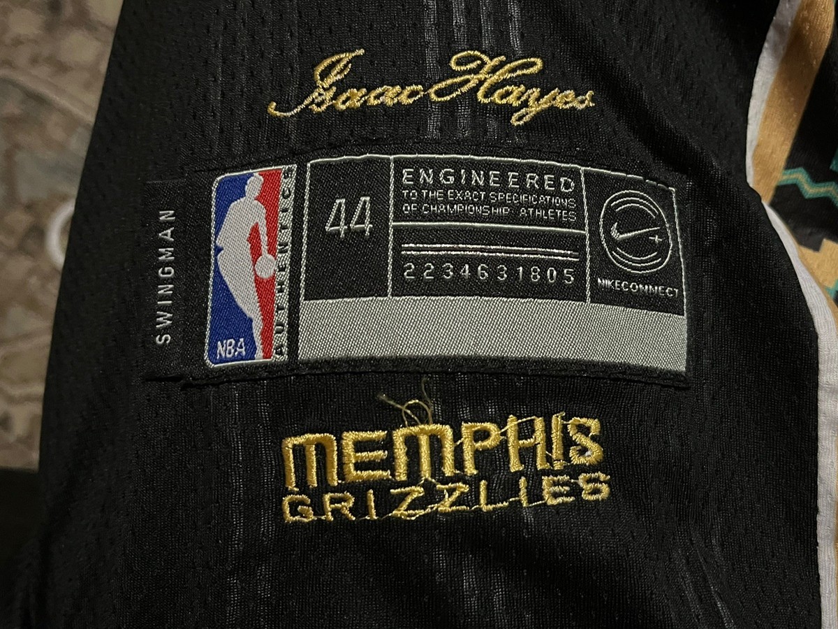 grizzlies isaac hayes jersey
