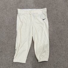 Nike Vapor Select Baseball Pants Cream Knee Length BQ5400-120 Men's XL NWT