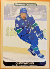 2023-24 Parkhurst Champions #115 Quinn Hughes