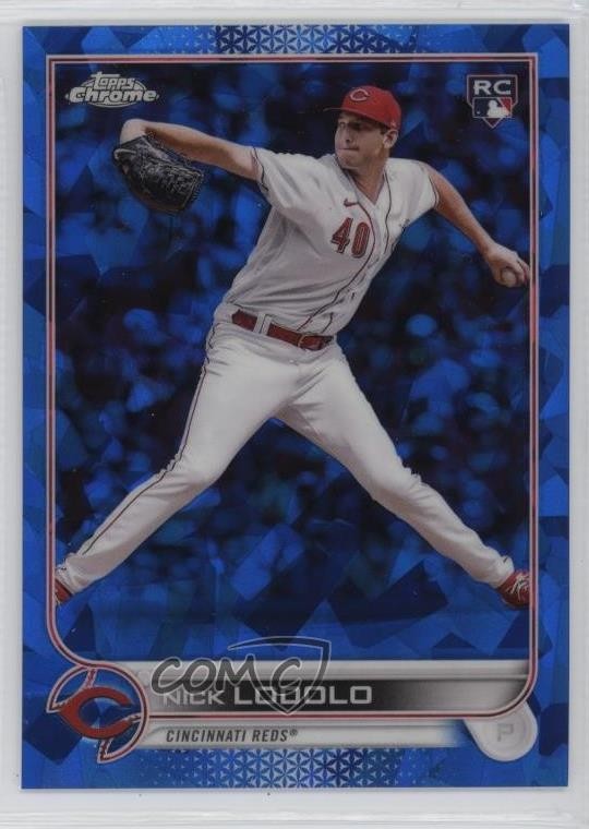 2022 Topps Chrome Update Sapphire Edition Nick Lodolo #US298 1dv6