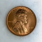 1937 Lincoln Wheat Cent 1c Penny Uncirculated Red Philadelphia Mint Copper✅