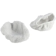 Auto Spa 5" To 6" Washable Cotton Polishing Bonnet, (2-Pack) 40400AS