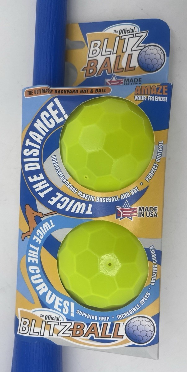 Lot De 3 Balles BlitzBall Dude Perfect, Neuves Sous Blister, Pour Lancer, Multicolore