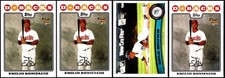 Topps Emilio Bonifacio (4) Card Lot - GOING, GOING… ALMOST GONE! DON’T WAIT!