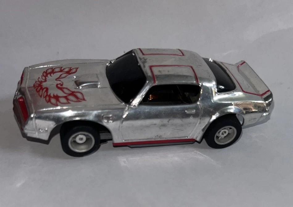 Lot de 4 Slot Car Tyco Mazda RX7 Firebird Corvette Police